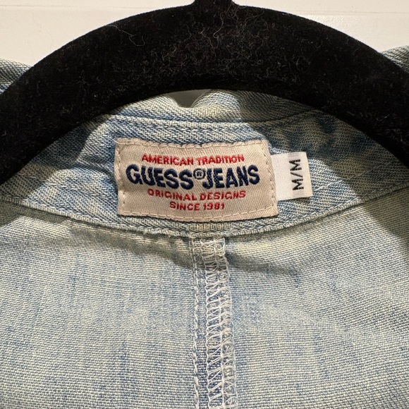 Vintage Guess Jean Shirt - Picture 4 of 4
